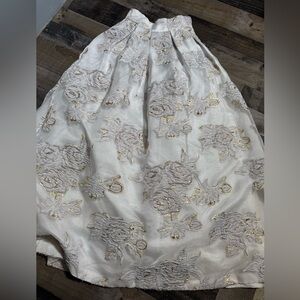 Eliza J‎ Floral Jacquard Ball Skirt- 2